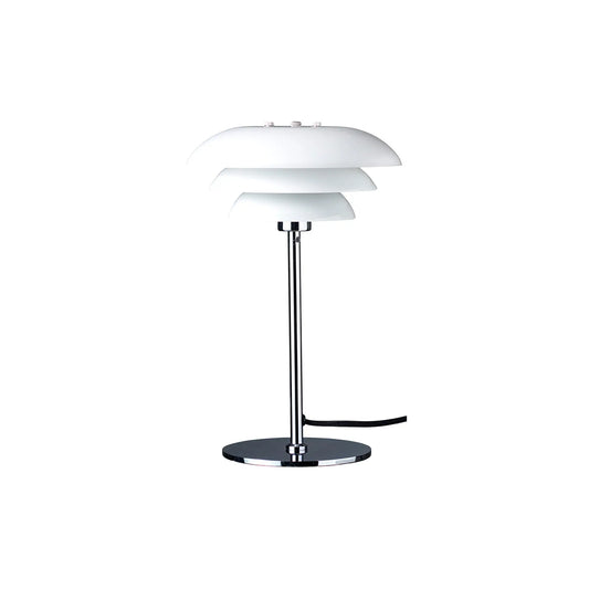 Dyberg Larsen DL20 Bordslampa, Opal/Krom