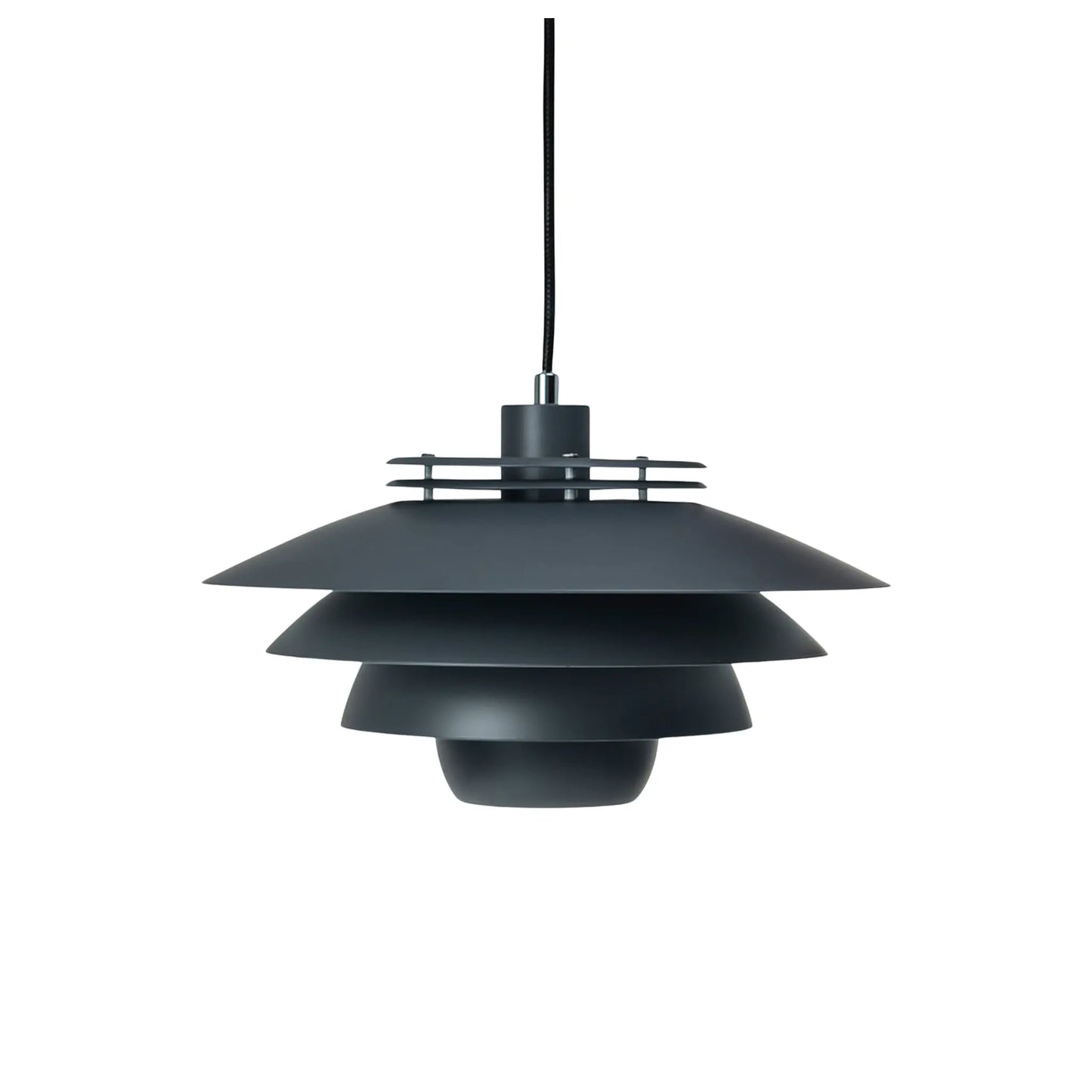 Dyberg Larsen Ejka Taklampa 38 cm, Mörkgrå