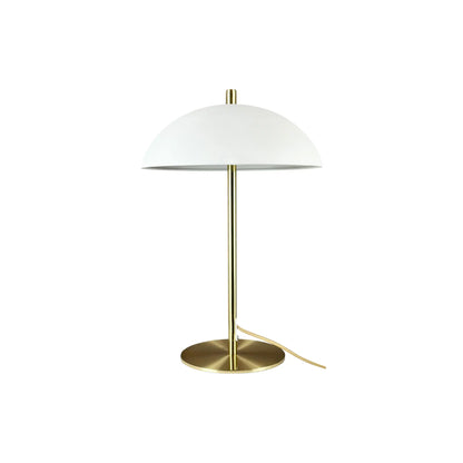 Dyberg Larsen Globus Bordslampa, Beige/Mässing