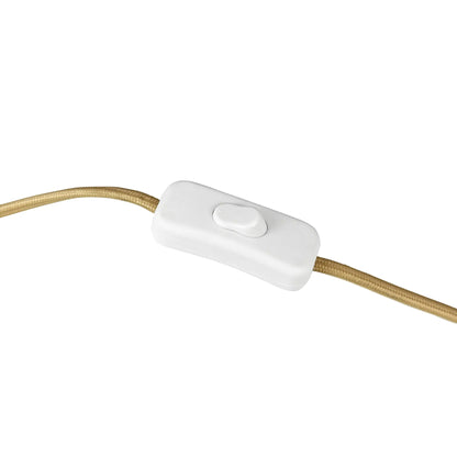 Dyberg Larsen Globus Bordslampa, Beige/Mässing