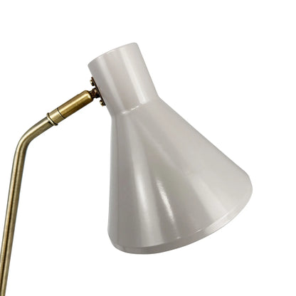 Dyberg Larsen Sleep Bordslampa, Blank beige/Antikmässing