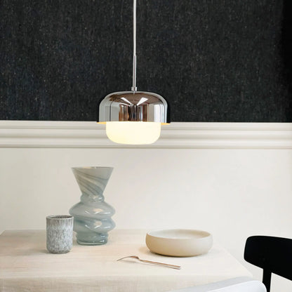 Dyberg Larsen Haipot Taklampa Ø23 cm, Krom