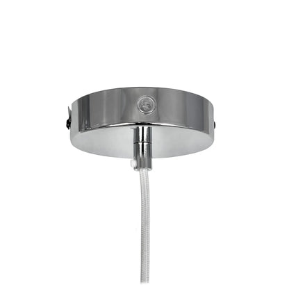 Dyberg Larsen Haipot Taklampa Ø23 cm, Krom