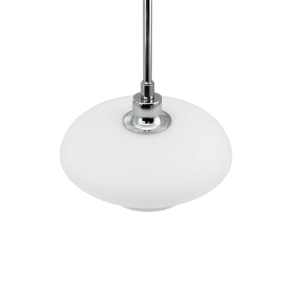 Dyberg Larsen Ava Taklampa Ø20 cm, Opal/Krom