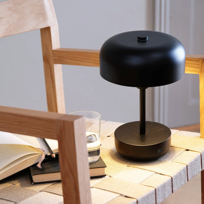 Dyberg Larsen Haipot Bordslampa LED Laddningsbar, Svart