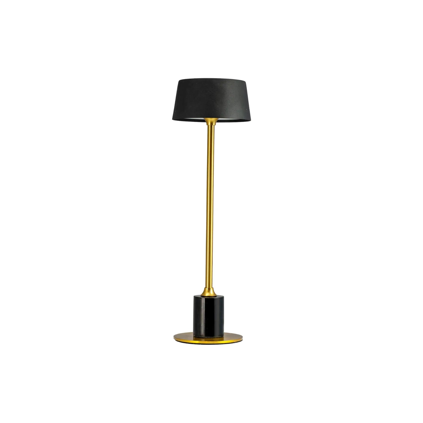 Dyberg Larsen Yoyo Bordslampa LED Laddningsbar, Svart/Mässing
