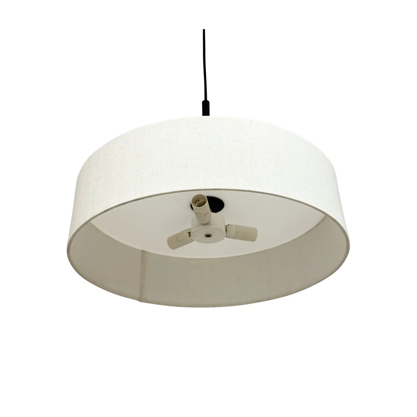 Dyberg Larsen Calix Taklampa Låg, Natur/Svart