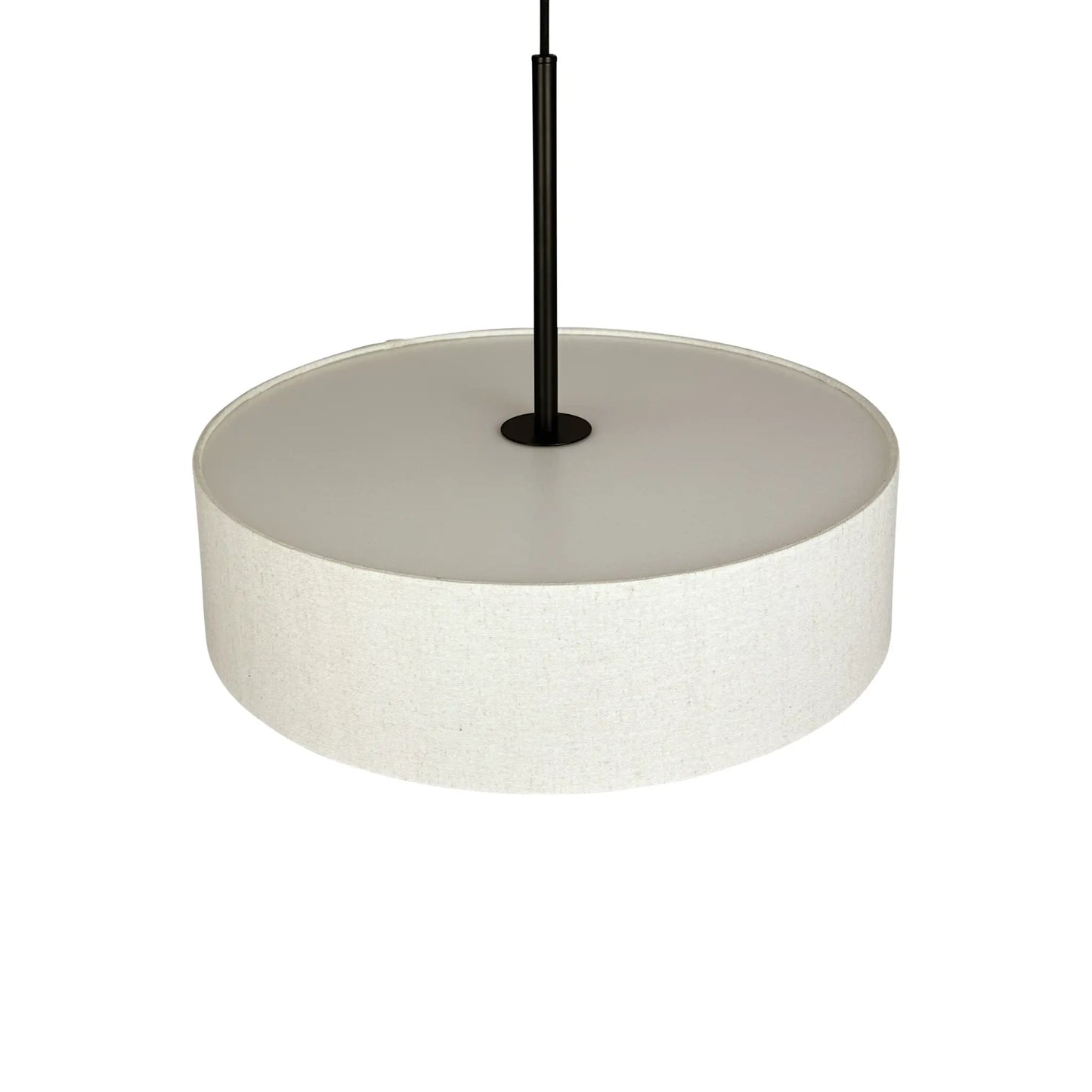 Dyberg Larsen Calix Taklampa Låg, Natur/Svart