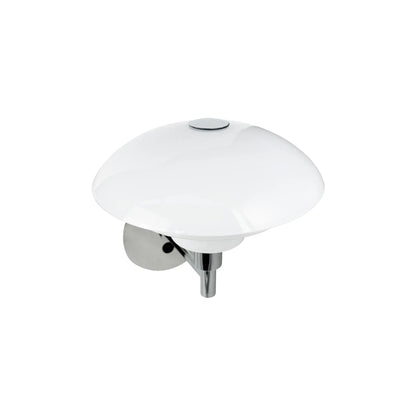 Dyberg Larsen Morph Vägglampa, Opal/Krom