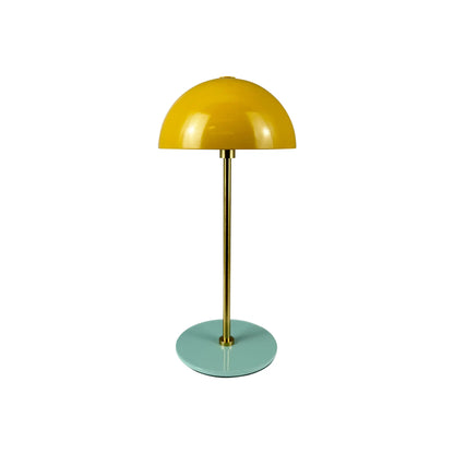 Dyberg Larsen Along Bordslampa 2-pack, Curry/Mässing/Blå