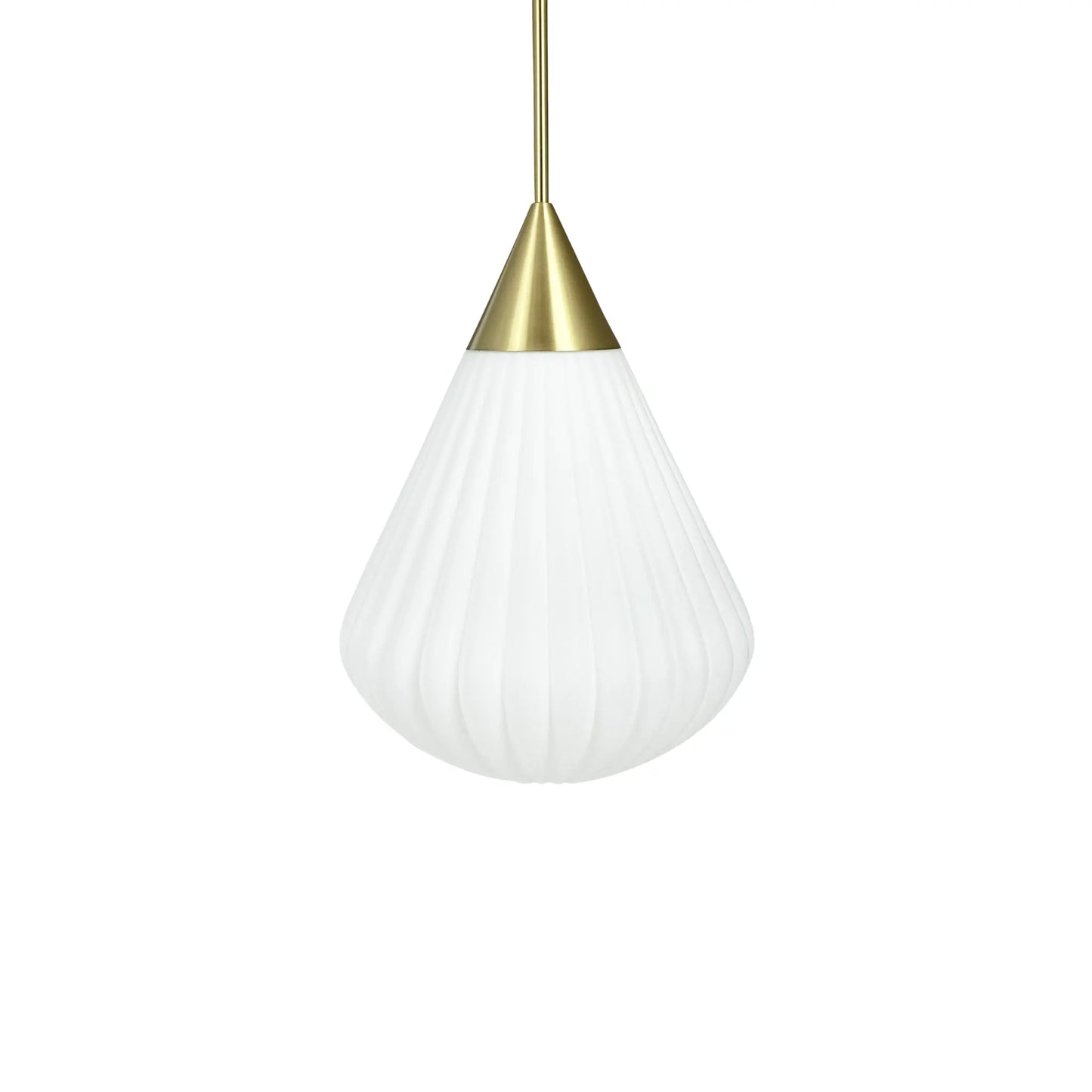 Dyberg Larsen Ballon Taklampa Stor, Opal/Mässing