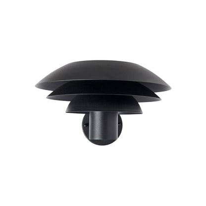 Dyberg Larsen DL31 Utomhusvägglampa, Svart