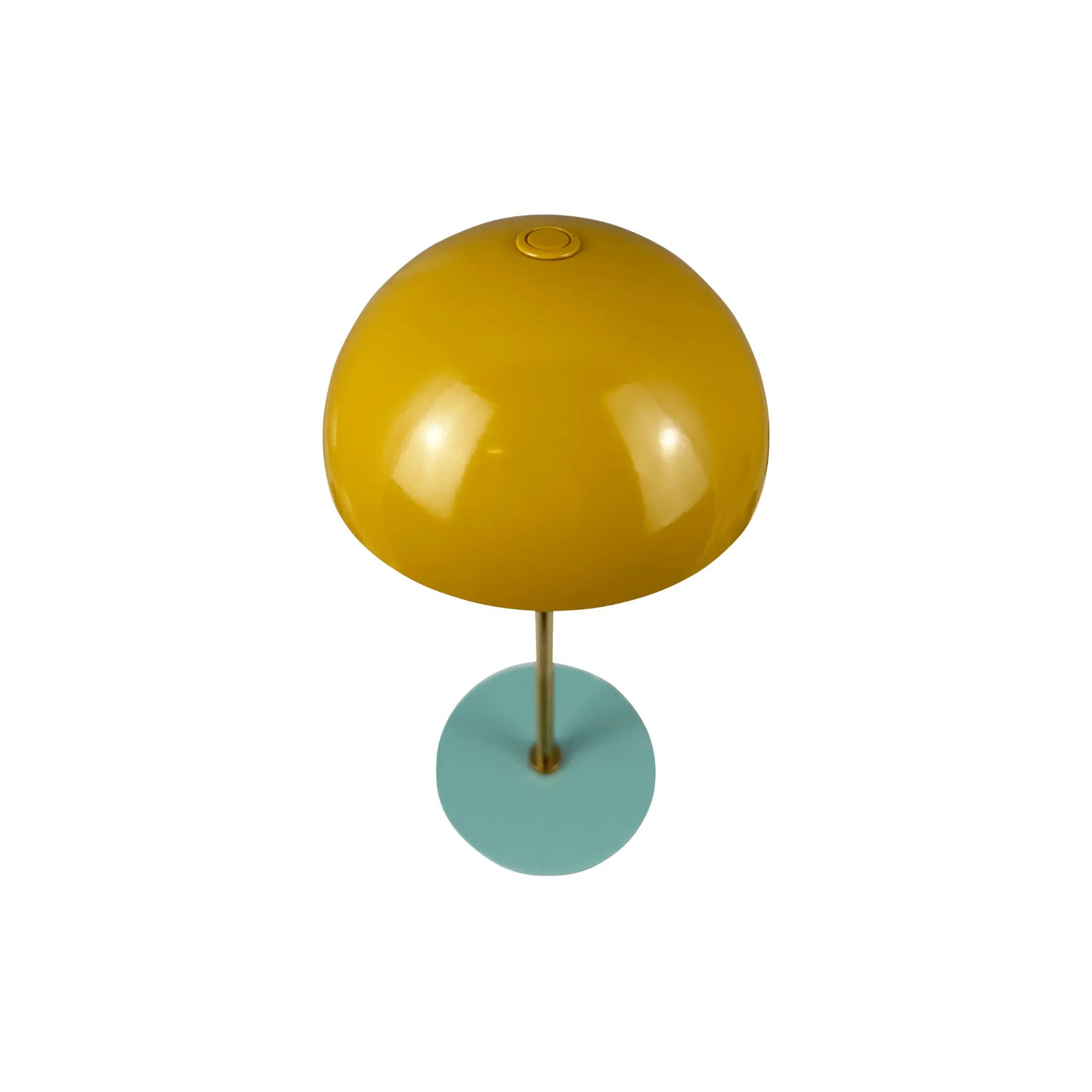 Dyberg Larsen Along Bordslampa 2-pack, Curry/Mässing/Blå