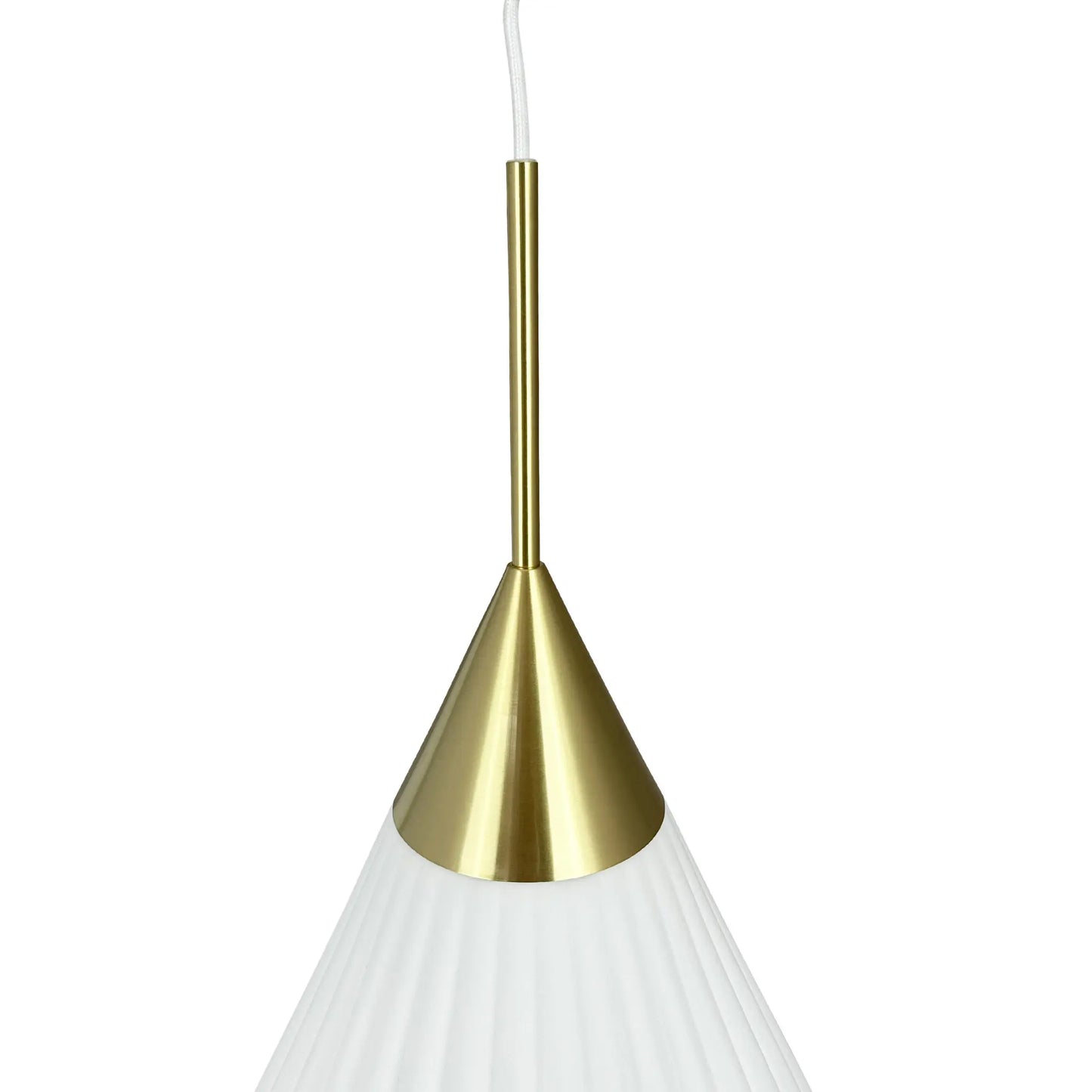 Dyberg Larsen Ballon Taklampa Stor, Opal/Mässing