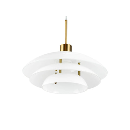 Dyberg Larsen DL31 Taklampa, Opal/Mässing