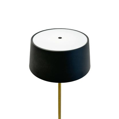 Dyberg Larsen Yoyo Golvlampa LED, Svart/Mässing