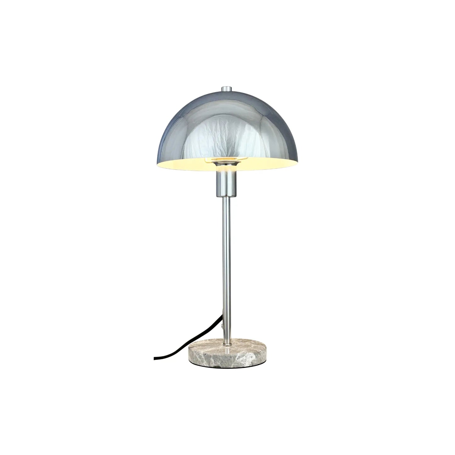 Dyberg Larsen Stockholm Bordslampa Ø20 cm, Krom/Marmor
