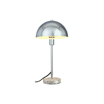 Dyberg Larsen Stockholm Bordslampa Ø20 cm, Krom/Marmor