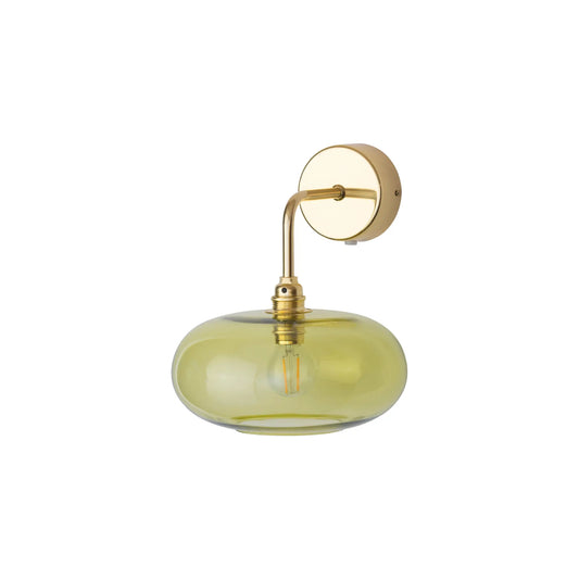 EBB & FLOW Horizon Vägglampa S, Olive