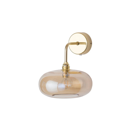 EBB & FLOW Horizon Vägglampa S, Golden smoke