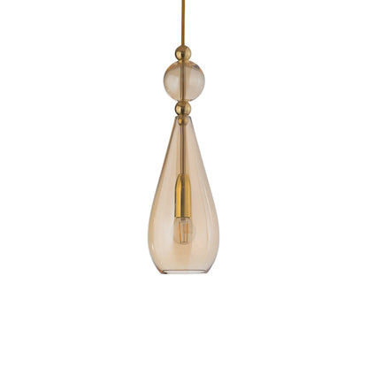 EBB & FLOW Smykke Taklampa M, Golden smoke