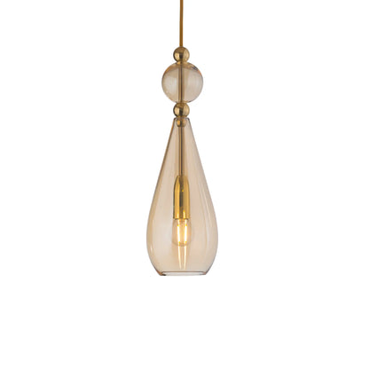 EBB & FLOW Smykke Taklampa M, Golden smoke