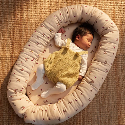 Filibabba Dancing Swallow Babynest, Beige