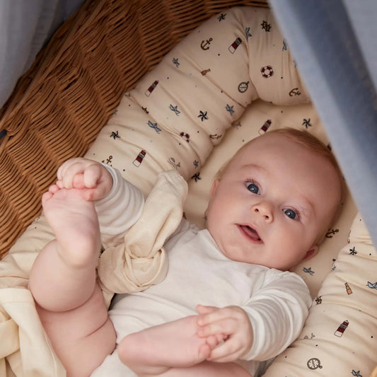 Filibabba Little Sailor Babynest, Vit