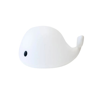 Filibabba Christian The Whale LED Golvlampa 60 Cm, Vit