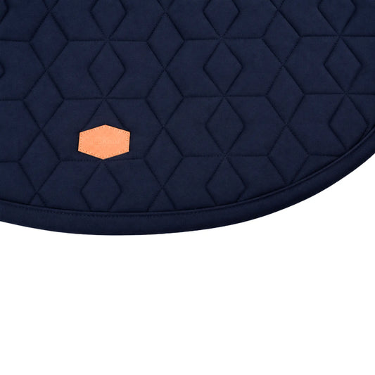 Filibabba Lekmatta Mjuk Quilt, Dark Blue