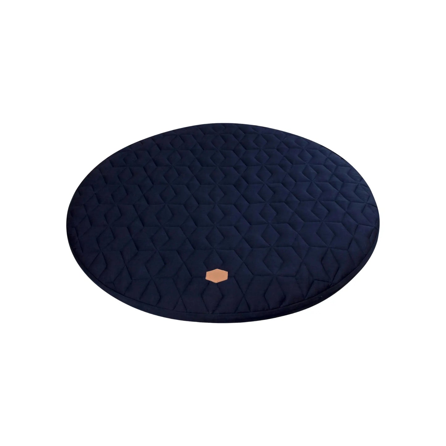 Filibabba Lekmatta Mjuk Quilt, Dark Blue
