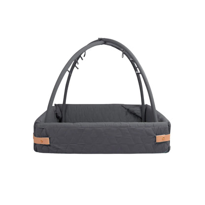 Filibabba Aktivitetsnest Mjuk Quilt, Stone Grey