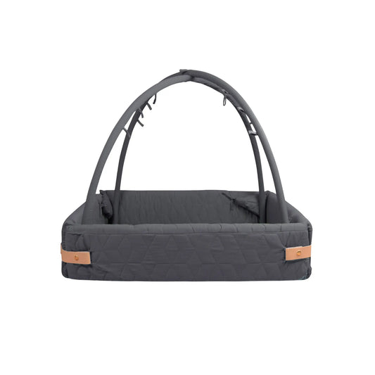 Filibabba Aktivitetsnest Mjuk Quilt, Stone Grey