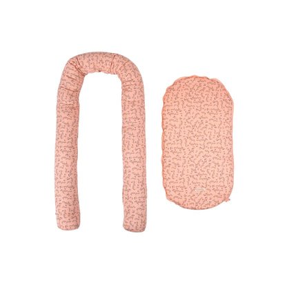 Filibabba Botanical Love Babynest, Rosa