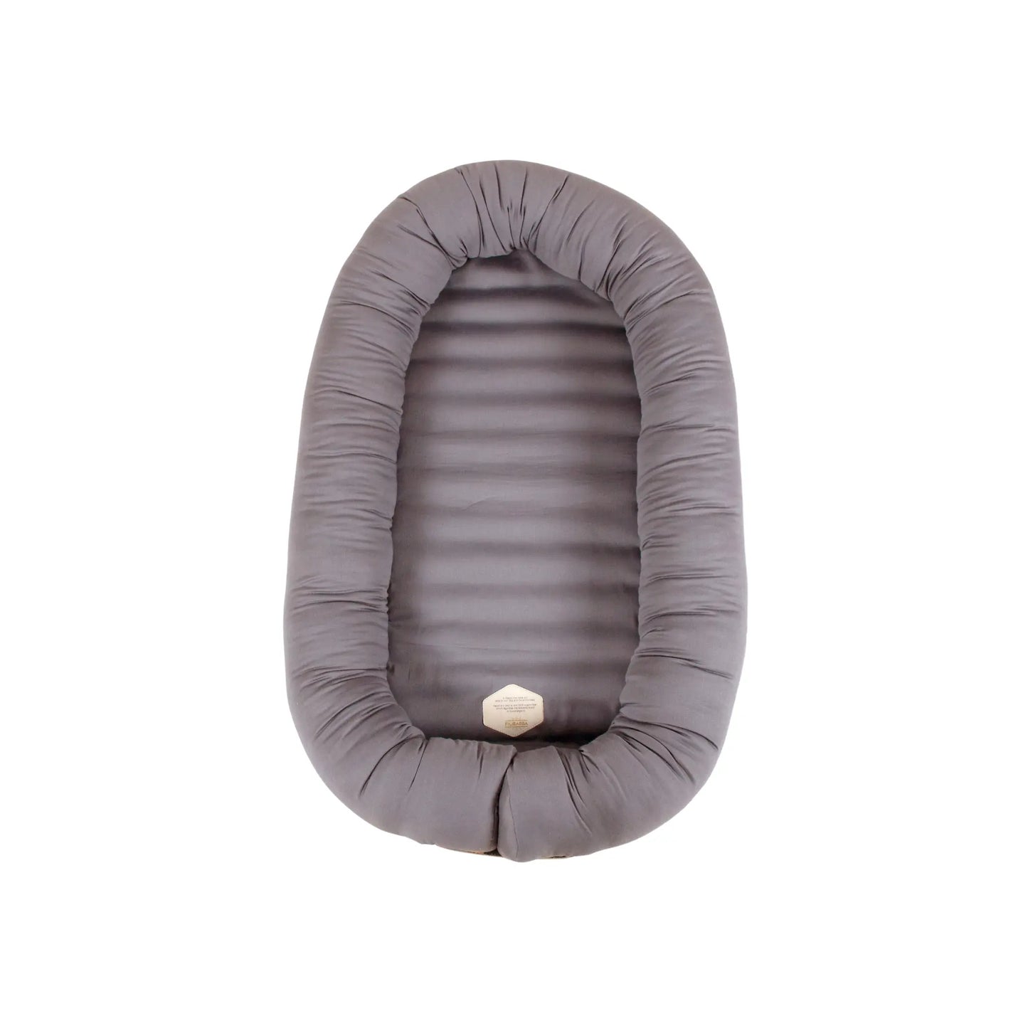 Filibabba Babynest Premium Kapok, Grå