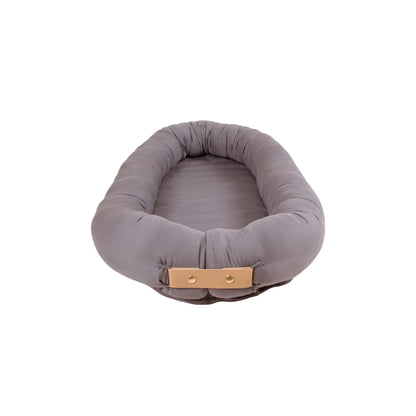 Filibabba Babynest Premium Kapok, Grå