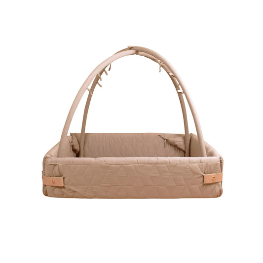 Filibabba Aktivitetsnest Mjuk Quilt, Doeskin