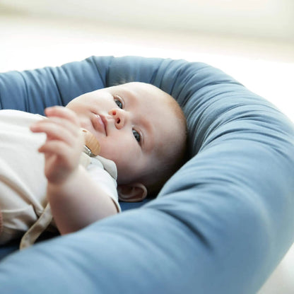 Filibabba Babynest Kapok, Blå