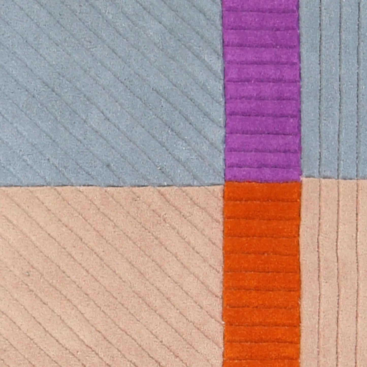 Finarte Akaatti Matta 240x240 cm, Beige/Blå