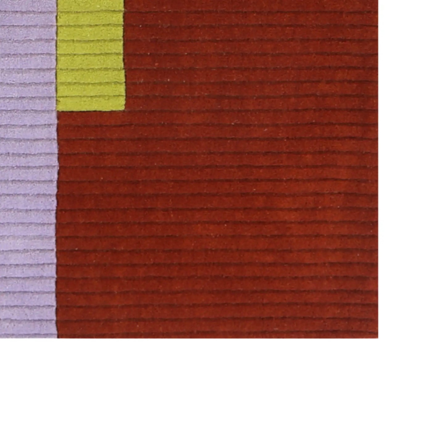 Finarte Umbra Matta 240x240 cm, Lilac/Rust