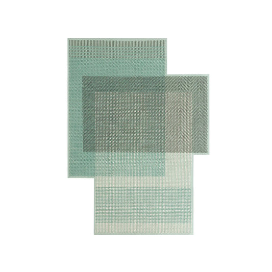 GAN Canevas Geo Matta 170x240 cm, Grön
