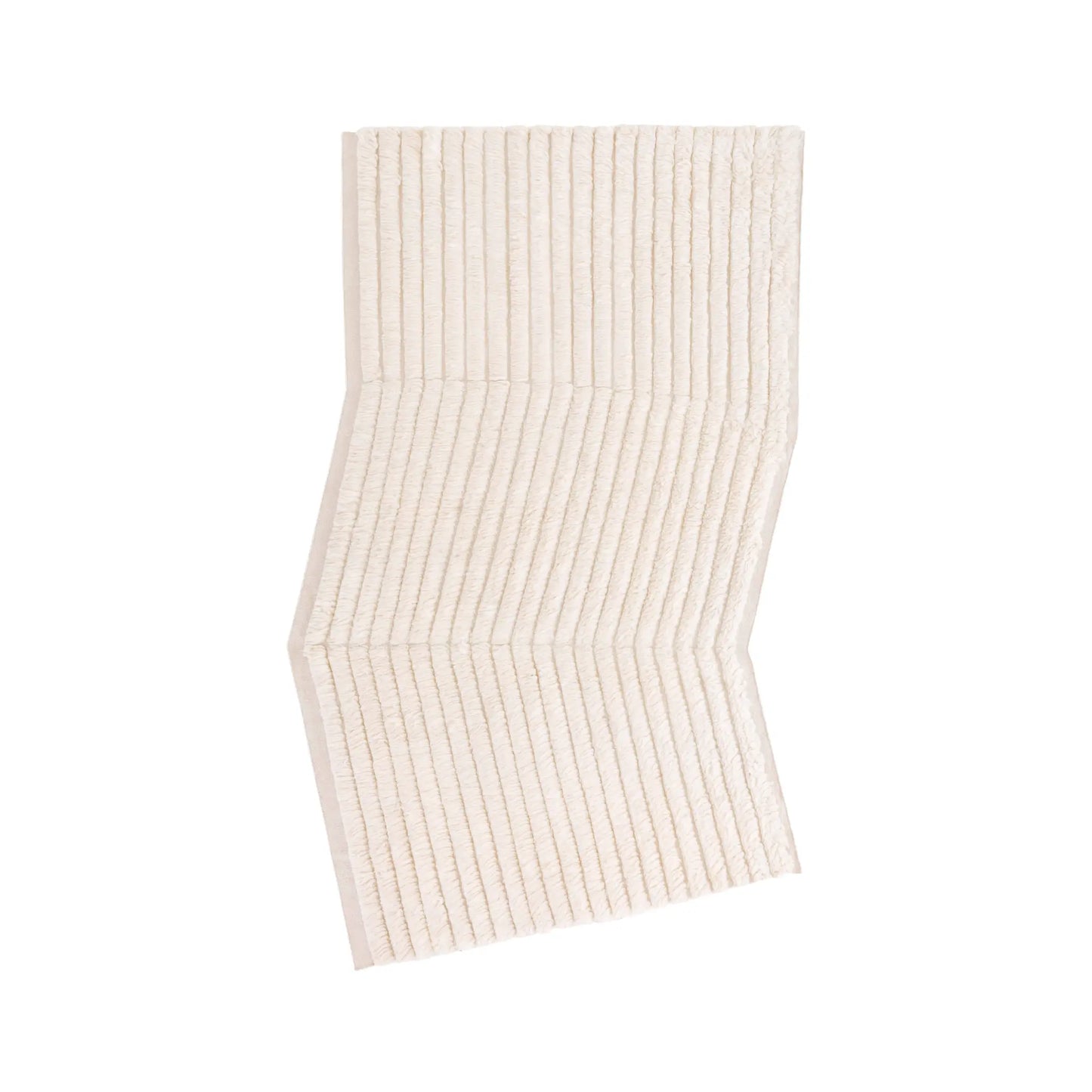 GAN Lines Matta 205x334 cm, Vit