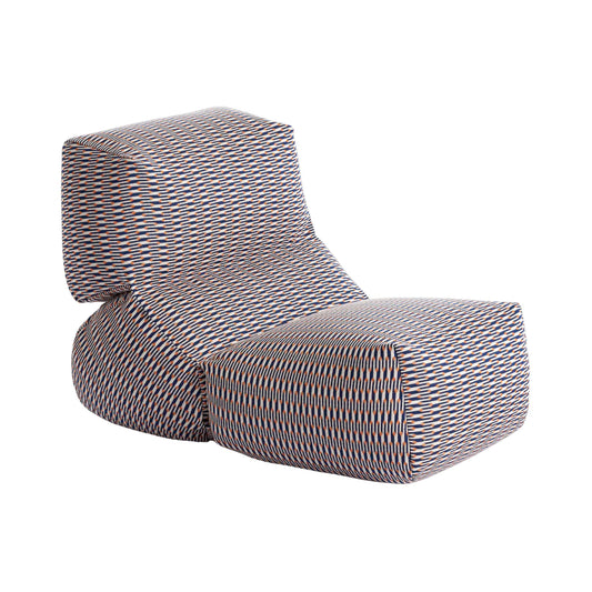 GAN Grapy Deco Puff 70x100x70h cm, Orange