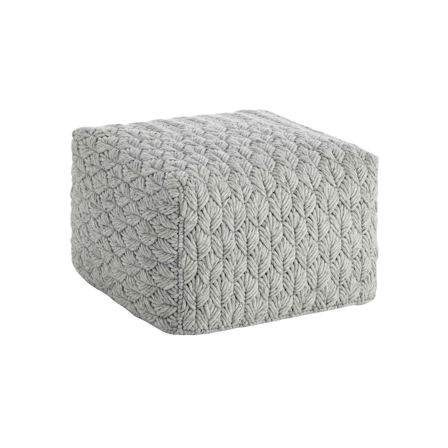 GAN Chaddar Puff 61x61x37h cm, Grå