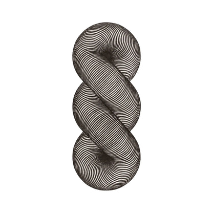 GAN Giro Matta 132x324 cm, B&W