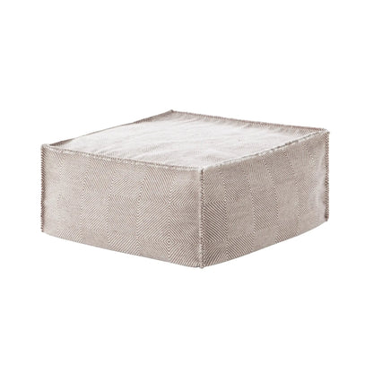 GAN Sail Square Puff 75x75x35h, Taupe