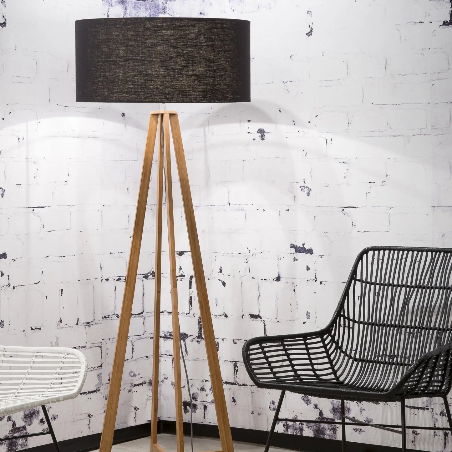 Good&Mojo Everest Golvlampa, Svart