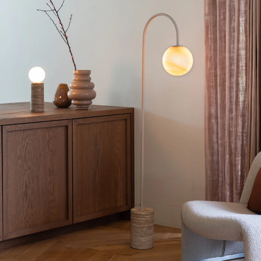 it's about RoMi Tivoli Golvlampa, Sand