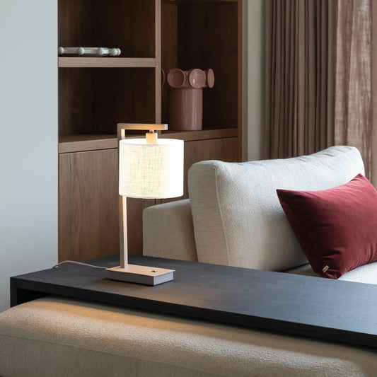 it's about RoMi Boston Bordslampa, Sand/Vit
