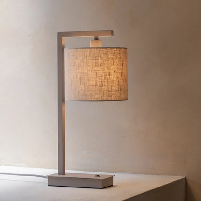 it's about RoMi Boston Bordslampa, Sand/Ljust Linne